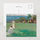 Das Croquet-Party | Sir John Lavery Postkarte (Vorne/Hinten)