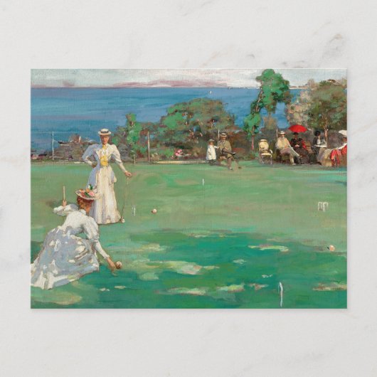 Das Croquet-Party | Sir John Lavery Postkarte (Vorderseite)