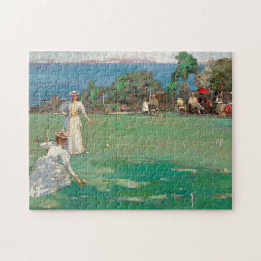 Das Croquet-Party | Sir John Lavery Puzzle (Horizontal)
