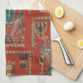 Das Crown Kitchen Towel Geschirrtuch (Viertel Falte)