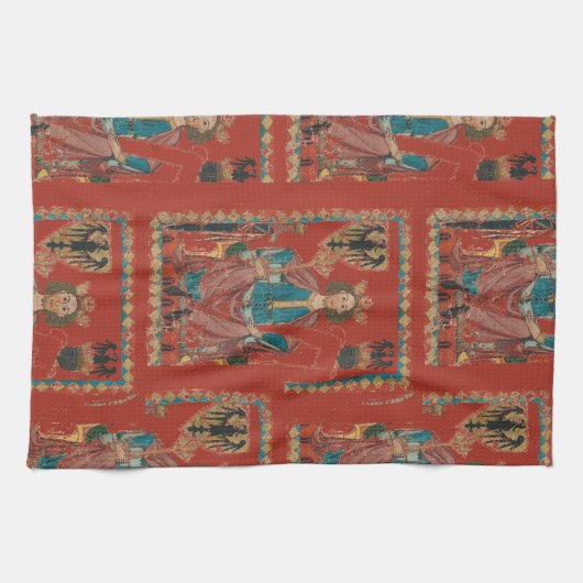 Das Crown Kitchen Towel Geschirrtuch (Horizontal)