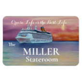 Das Cruise Life ist das beste Tor-Magnet Magnet (Horizontal)