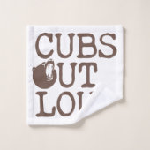 Das CUBs laute Tuch-Set heraus Badhandtuch Set (Waschlappen)