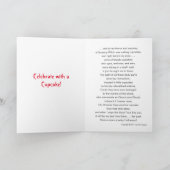 Das Cupcake Saga, Halloween-Gedicht Karte (Innenseite)