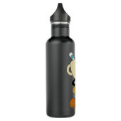 Das Cuphead-Logo "Text anzeigen" Edelstahlflasche (Links)