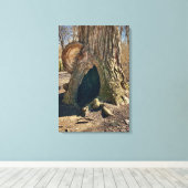 Das Curious Hollow 20x30 Leinwanddruck (Insitu (Holzboden))
