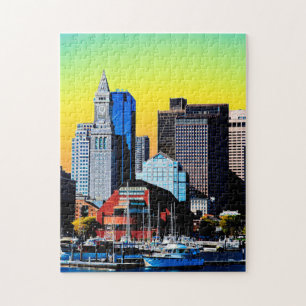 Das Custom House Boston USA Poster Puzzle
