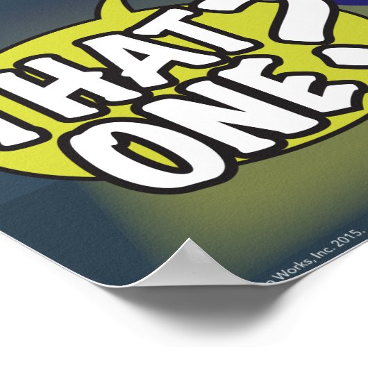 Das da! Ein ASL-Klassenposter. Poster (Ecke)