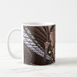 Das Dach des Bahnhofs Kaffeetasse