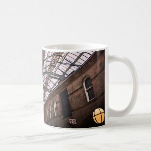 Das Dach des Bahnhofs Kaffeetasse