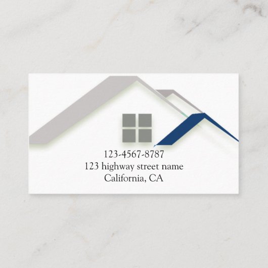 Das Dach Visitenkarte (Rückseite)