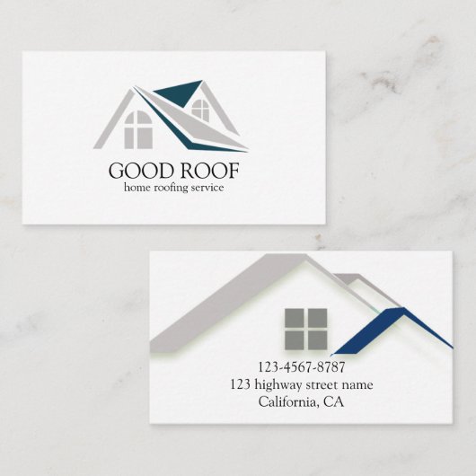 Das Dach Visitenkarte (Vorne/Hinten)