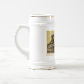 Das Dachslund German Ber Tasse (Links)