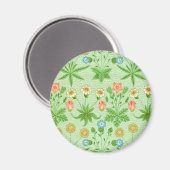 Das Daisy-Muster, Wallpaper von William Morris Magnet (Vorderseite/Rückseite)