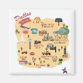Das Dallas Texas Magnet (Vorne)