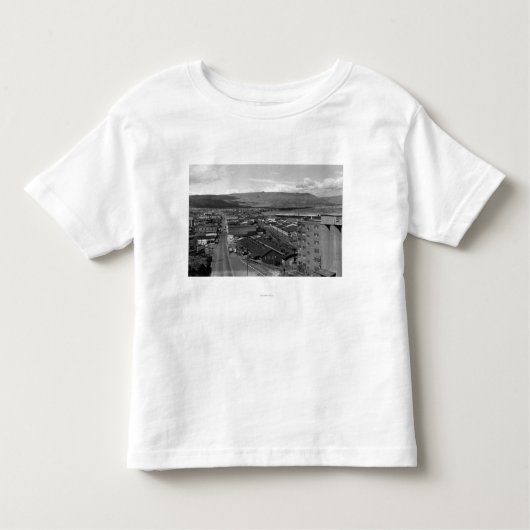 Das Dalles, Oregon-Stadtansicht, die auf 2. West Kleinkind T-shirt (Vorderseite)