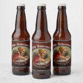 Das Dame Zuhause Brew Beer Label Bierflaschenetikett (Flaschen)
