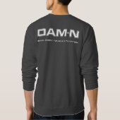 Das DAMNFIT-Sweatshirt Sweatshirt (Rückseite)