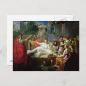 Das Damoklesschwert Postkarte (Vorne/Hinten)