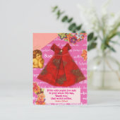 das Dankgebet Postkarte (Stehend Vorderseite)