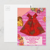 das Dankgebet Postkarte (Vorne/Hinten)