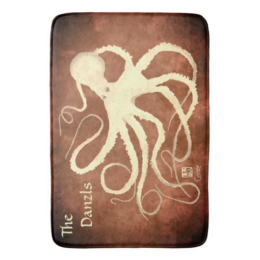 Das Danzls - große Bad-Matte Badematte (Vorderseite Vertikal)