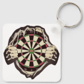 Das Dartboard auf der Brust! Tischset! Schlüsselanhänger (Rückseite)