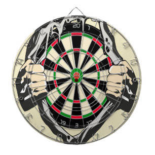 Das Dartboard auf Ihrer Brust! Dartscheibe
