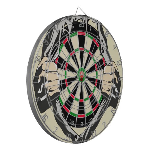 Das Dartboard auf Ihrer Brust! Dartscheibe (Vorderseite Links)