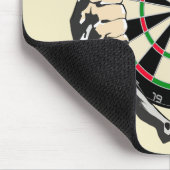 Das Dartboard auf Ihrer Brust! Mousepad (Ecke)
