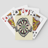Das Dartboard auf Ihrer Brust! Spielkarten (Rückseite)