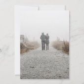 Das Datum der Bohemischen Pampas ändern das Datum Save The Date (Rückseite)