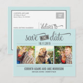 "DAS" Datum - Save The Date Karte (Vorne/Hinten)