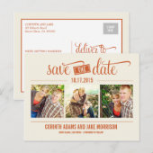 "DAS" Datum - Save The Date Karte (Vorne/Hinten)