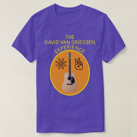 Das David Van Driessen Experience Shirt (Design vorne)
