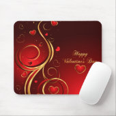 Das Day1 Mousepad des glücklichen Valentinsgrußes (Mit Mouse)