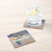 Das Deck drehen - Skateboard-Trick Rechteckiger Pappuntersetzer (Vor Ort)