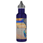 Das Deck drehen - Skateboarding Trick Edelstahlflasche (Links)