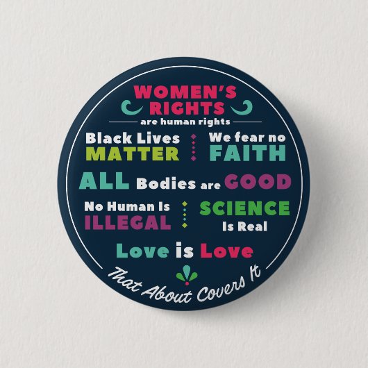 Das Deckt Es Ab Buttons/Pins Button (Vorderseite)