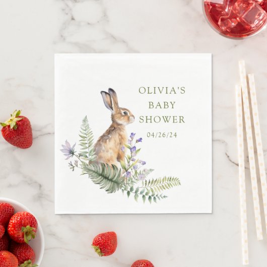 Das Delight Classic Kaninchenpapier Napkin Serviette (Beispiel)