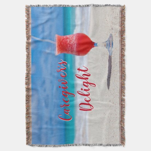 Das Delight Throw Blanket des Betreuers Decke (Vorderseite Vertikal)