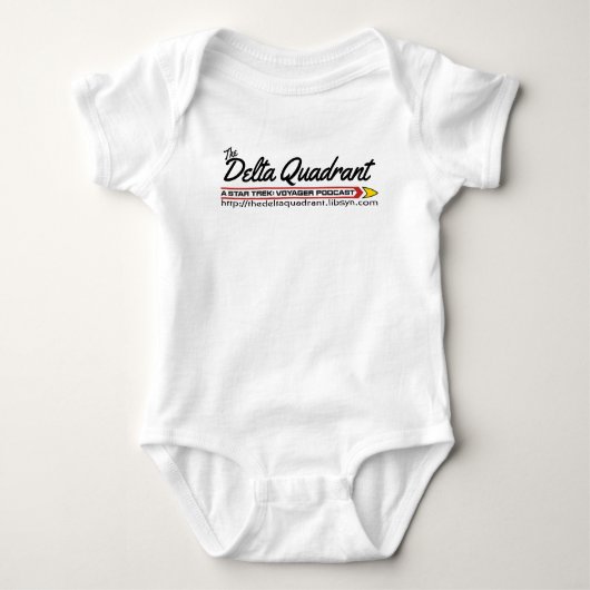 Das Deltaquadrantlogo Baby Strampler (Vorderseite)