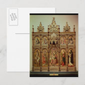 Das Demidoff Altarpiece, 1476 Postkarte (Vorne/Hinten)