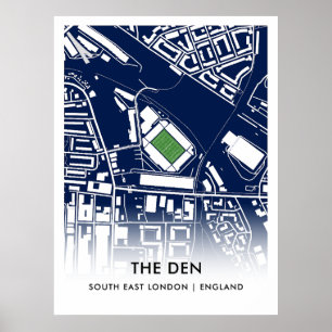 Das Den Poster - Zuhause des Millwall FC