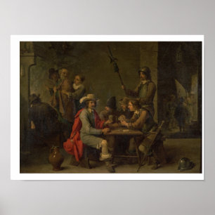 Das Denial of St. Peter, 1646 (Öl auf Leinwand) Poster