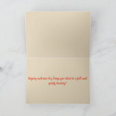 Das Denken an Sie erhalten gut Karte (Innenseite)