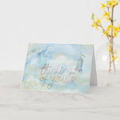 Das Denken an Sie kardieren Karte (Gelbe Blume)