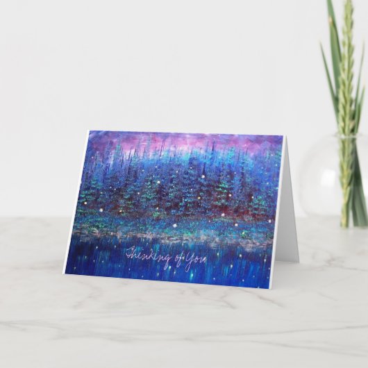 Das Denken an Sie kardieren Karte (Vorderseite)