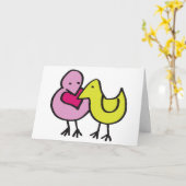 Das Denken an Sie kardieren Karte (Gelbe Blume)