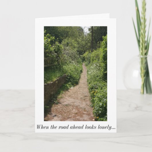 das Denken an Sie kardieren Karte (Vorderseite)